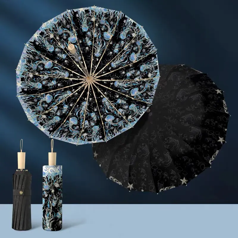 Umbrella Black Jellyfish