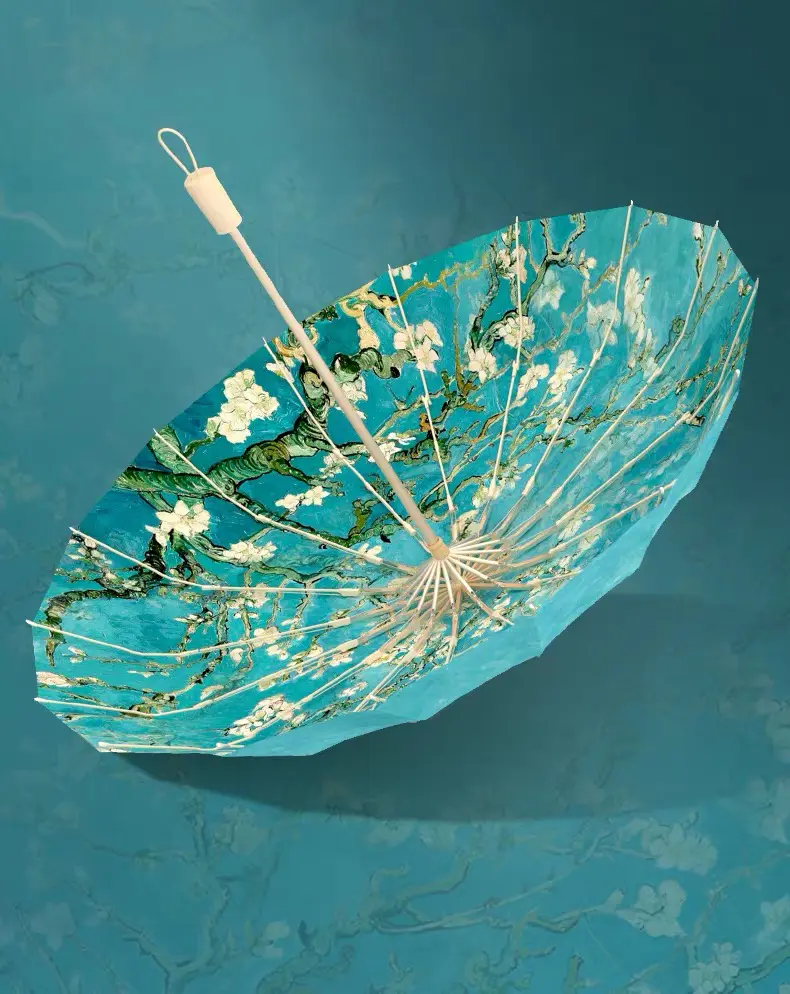 Umbrella Green Flowers